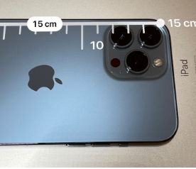 点军苹果14维修分享如何使用iPhone14测距仪测量身高 